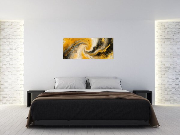 Tablou - Abstractizare în spirală (120x50 cm)