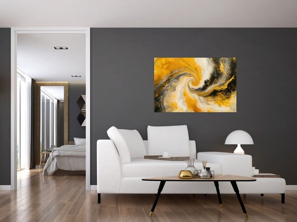 Tablou - Abstractizare în spirală (90x60 cm)