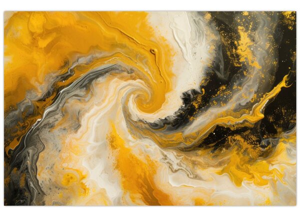 Tablou - Abstractizare în spirală (90x60 cm)