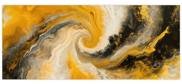 Tablou - Abstractizare în spirală (120x50 cm)
