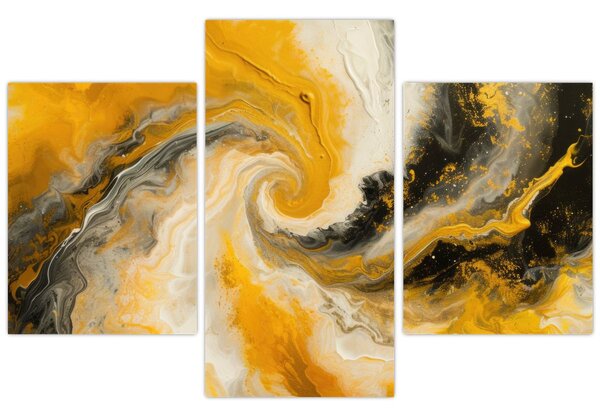 Tablou - Abstractizare în spirală (90x60 cm)