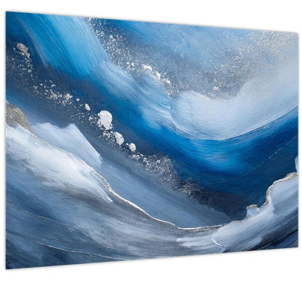 Tablou - Abstractizarea oceanului (70x50 cm)