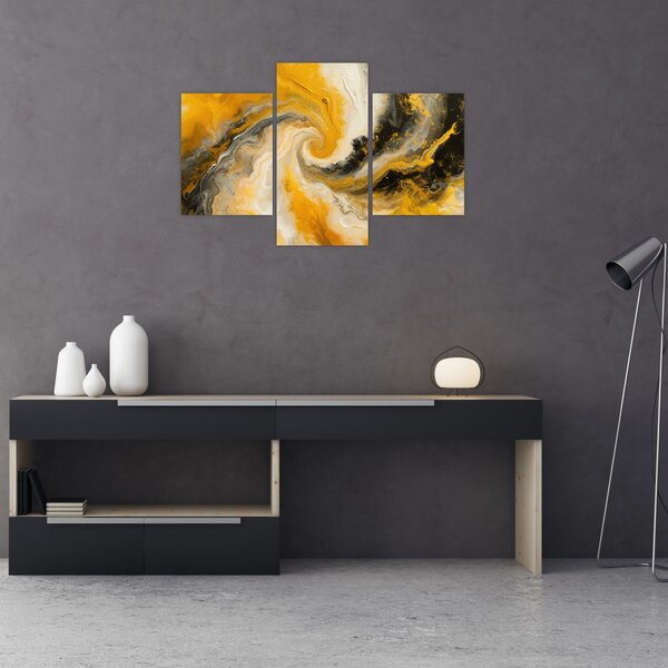 Tablou - Abstractizare în spirală (90x60 cm)