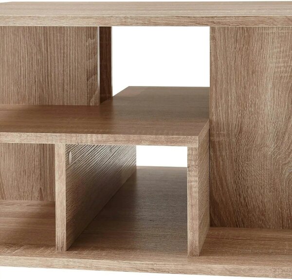 Masuta LEVKE LIGHT, stejar sonoma, PAL, 76x76x44 cm