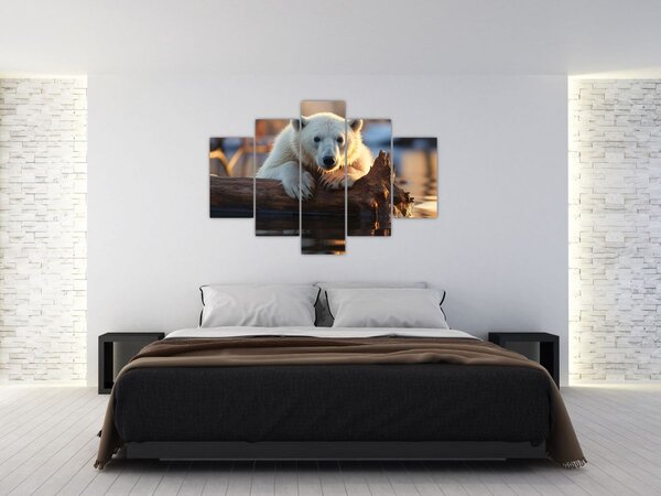 Tablou - Ursul polar (150x105 cm)
