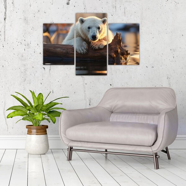 Tablou - Ursul polar (90x60 cm)