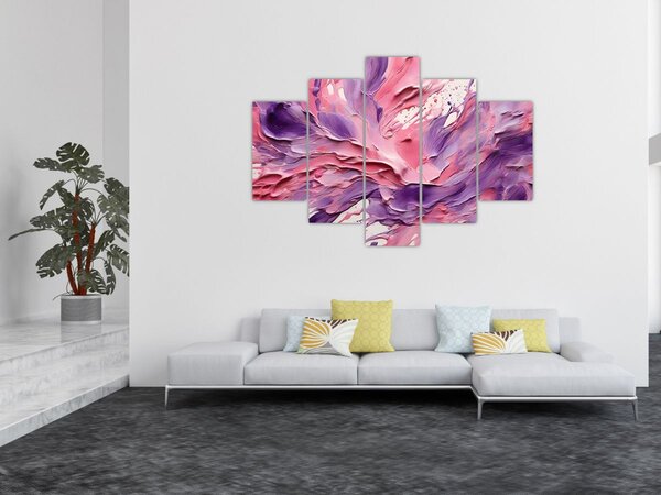 Tablou - Abstracție romantică (150x105 cm)