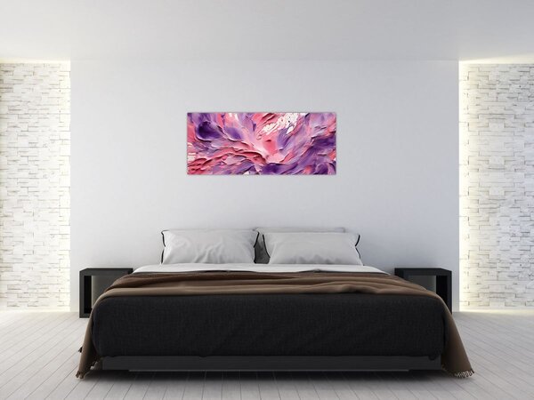 Tablou - Abstracție romantică (120x50 cm)