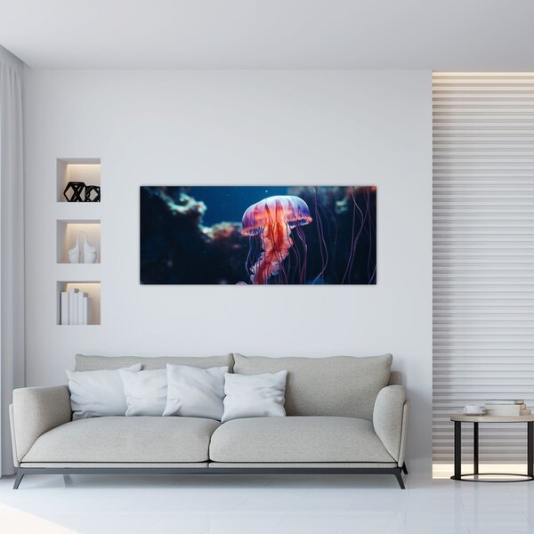 Tablou - Meduză (120x50 cm)