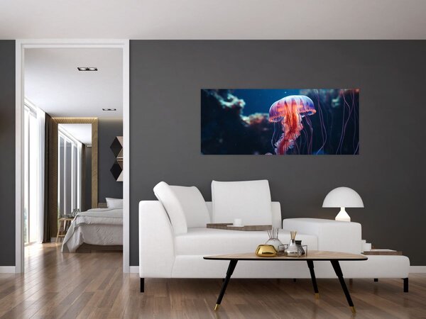 Tablou - Meduză (120x50 cm)