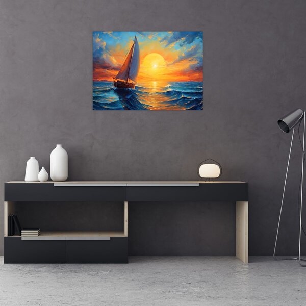 Tablou - Sailboats (70x50 cm)