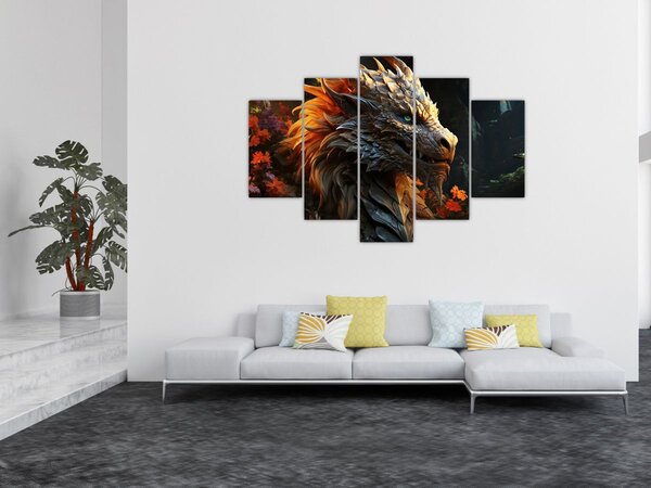 Tablou - Dragon (150x105 cm)