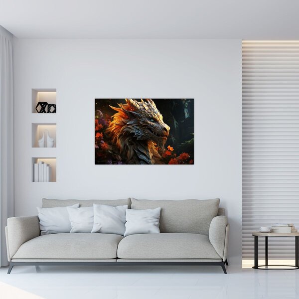Tablou - Dragon (90x60 cm)