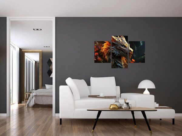 Tablou - Dragon (90x60 cm)