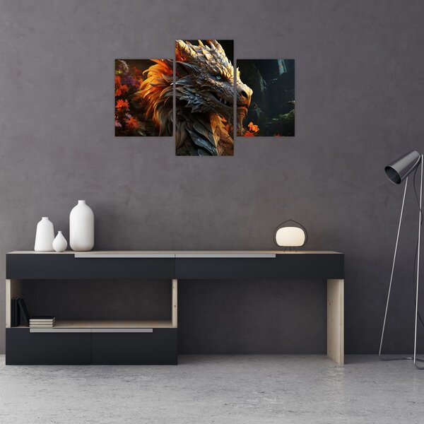 Tablou - Dragon (90x60 cm)