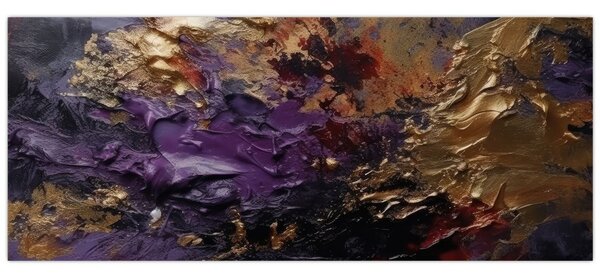 Tablou - Abstracție texturată (120x50 cm)