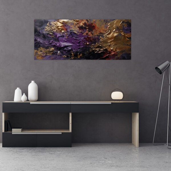 Tablou - Abstracție texturată (120x50 cm)