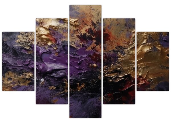 Tablou - Abstracție texturată (150x105 cm)