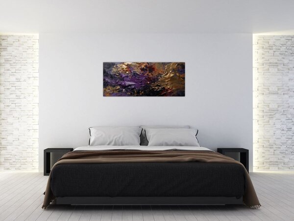 Tablou - Abstracție texturată (120x50 cm)