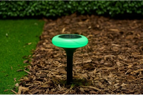 Grundig - Lampă solară LED RGB LED/1,2V 300 mAh