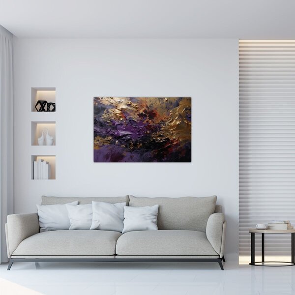 Tablou - Abstracție texturată (90x60 cm)
