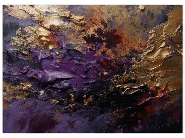 Tablou - Abstracție texturată (70x50 cm)