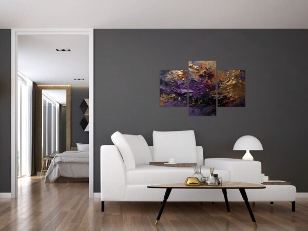 Tablou - Abstracție texturată (90x60 cm)