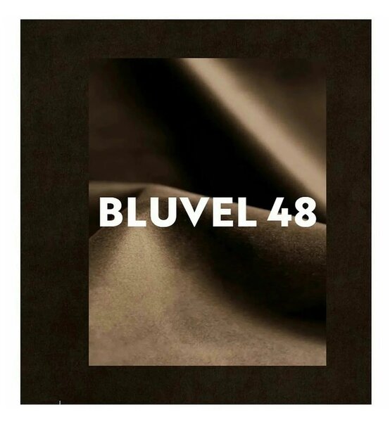 Scaun CHIC, maro - Bluvel 48, stofa catifelata/metal, 50x58x88 cm