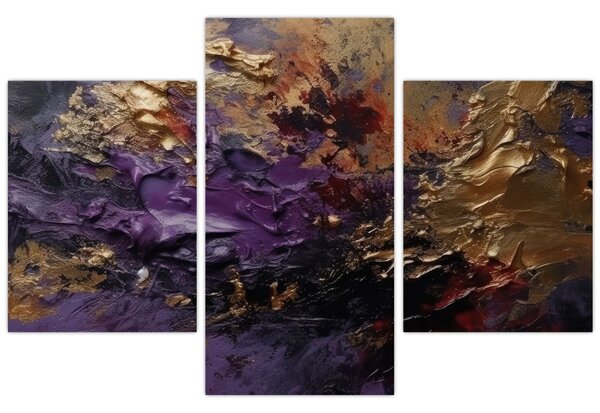 Tablou - Abstracție texturată (90x60 cm)