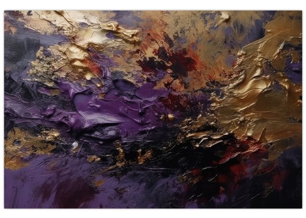 Tablou - Abstracție texturată (90x60 cm)