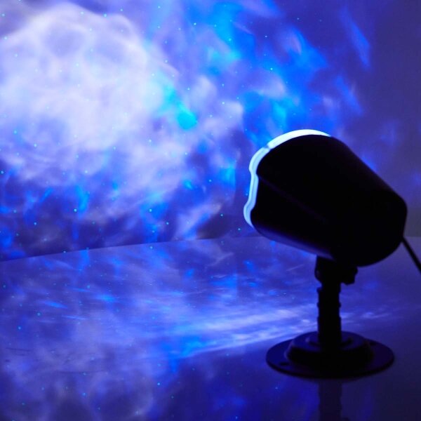 Proiector LED laser 6W/230V IP65 Nedis CLPR3 + telecomandă