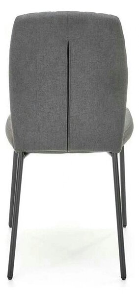Scaun K461, gri/negru, stofa clasica, 46x56x92 cm
