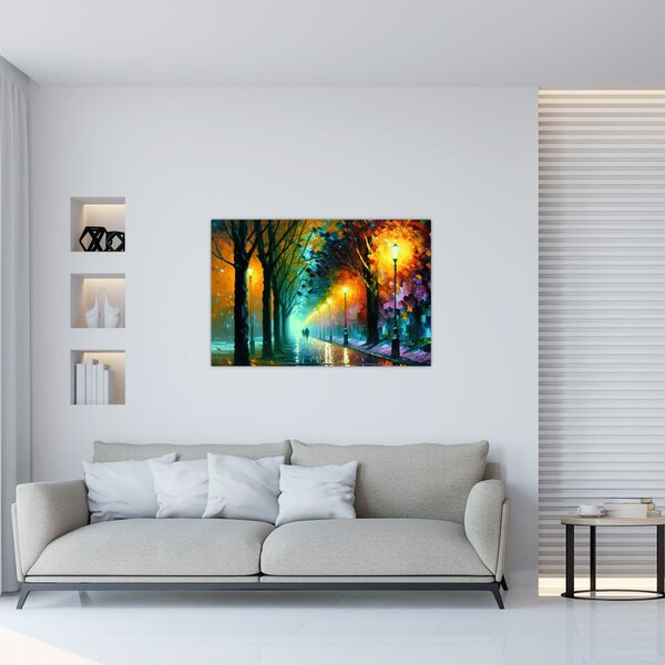 Tablou - Plimbare de noapte (90x60 cm)
