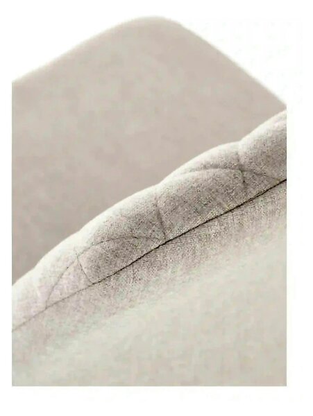 Scaun K461, bej/negru, stofa clasica, 46x56x92 cm