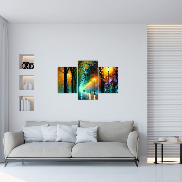 Tablou - Plimbare de noapte (90x60 cm)