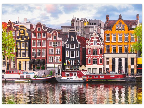 Tablou - Amsterdam, case de dans (70x50 cm)