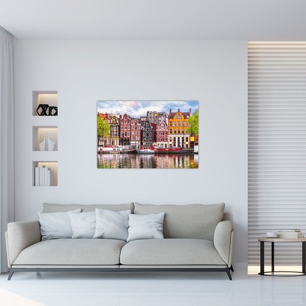 Tablou - Amsterdam, case de dans (90x60 cm)
