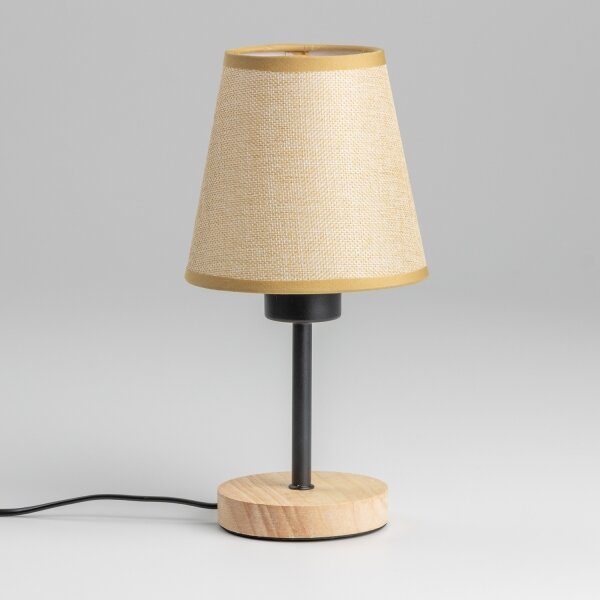 Lampă de masă Brilagi NUBILA WOOD 1xE27/25W/230V stejar/maro deschis