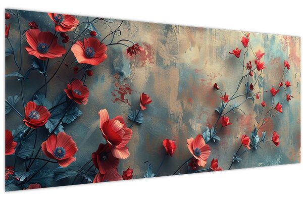 Tablou - Maculii lupului (120x50 cm)