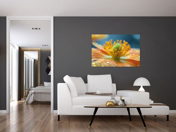 Tablou - Detaliu de floare (90x60 cm)