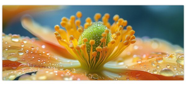 Tablou - Detaliu de floare (120x50 cm)