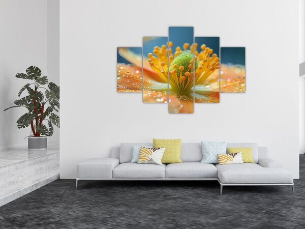 Tablou - Detaliu de floare (150x105 cm)