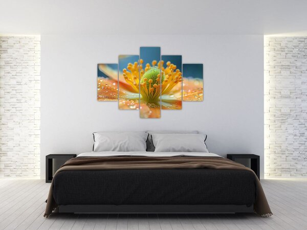Tablou - Detaliu de floare (150x105 cm)