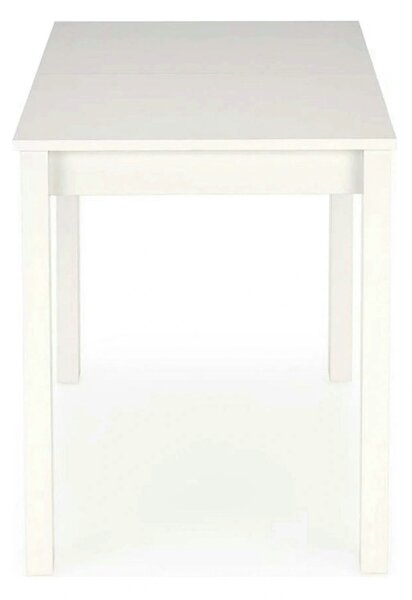 Masa extensibila GINO, alb, PAL furniruit, 100/138x60x75 cm