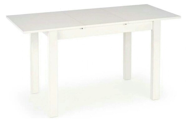 Masa extensibila GINO, alb, PAL furniruit, 100/138x60x75 cm