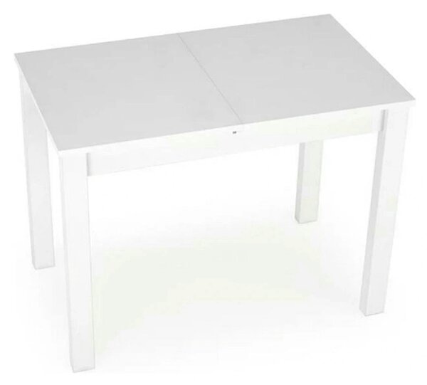 Masa extensibila GINO, alb, PAL furniruit, 100/138x60x75 cm