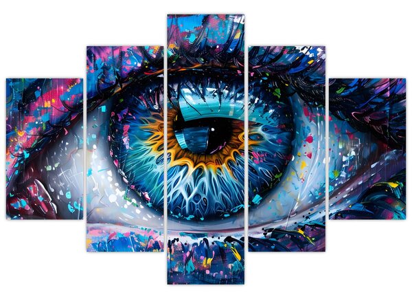 Tablou - Pictura ochilor (150x105 cm)