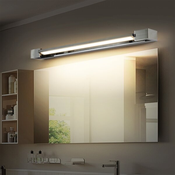 Brilagi-LED Oglindă iluminată pentru baie AQUA LINE LED/18W/230V 60 cm IP44 crom lucios