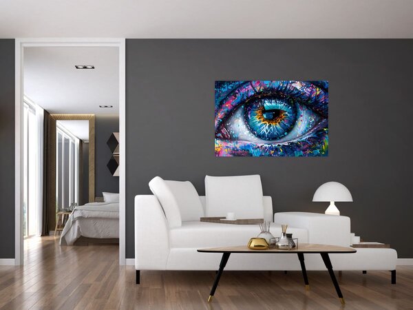 Tablou - Pictura ochilor (90x60 cm)