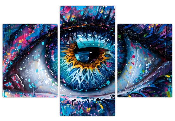 Tablou - Pictura ochilor (90x60 cm)
